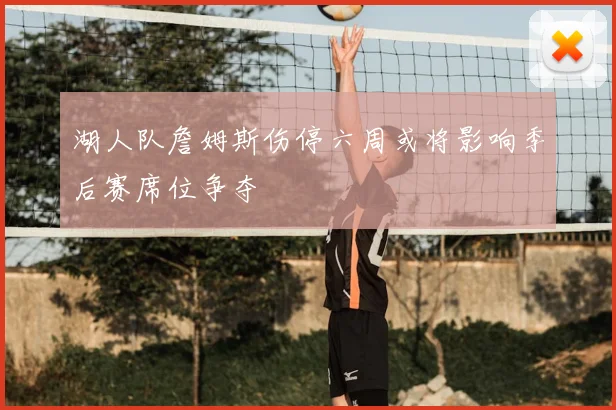 湖人队詹姆斯伤停六周或将影响季后赛席位争夺